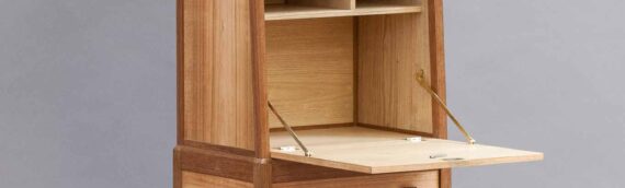Stand Up Drop Front Desk