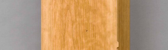 A Cherry Wall Cabinet