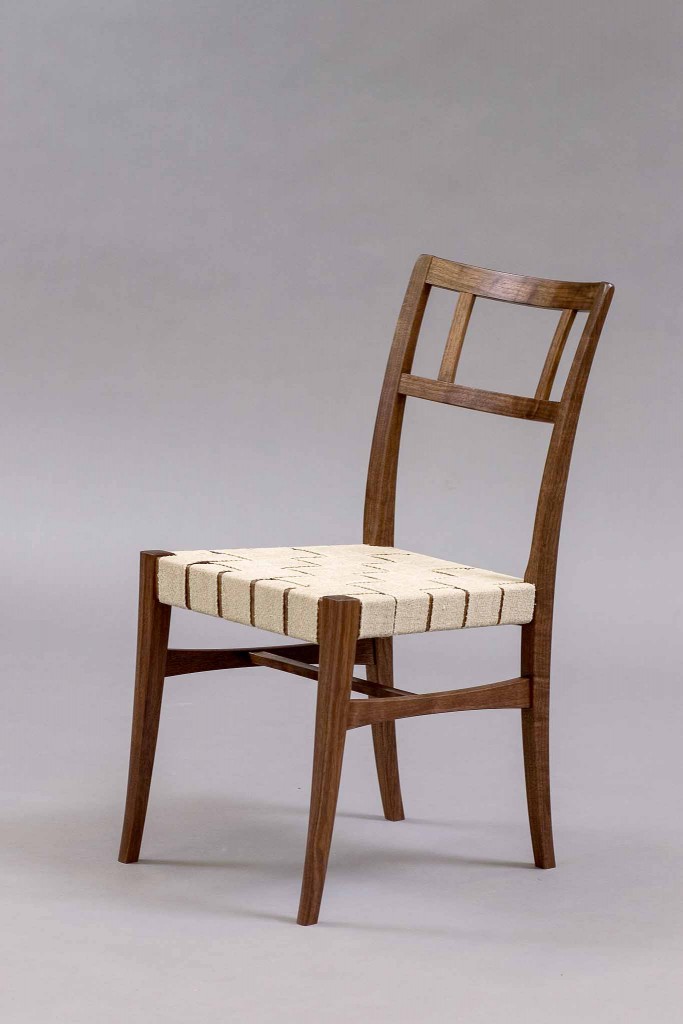 pasi chair with woven seat