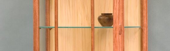 Bubinga Display Cabinet