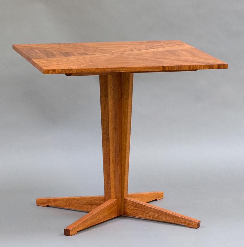 parquetry cafe table