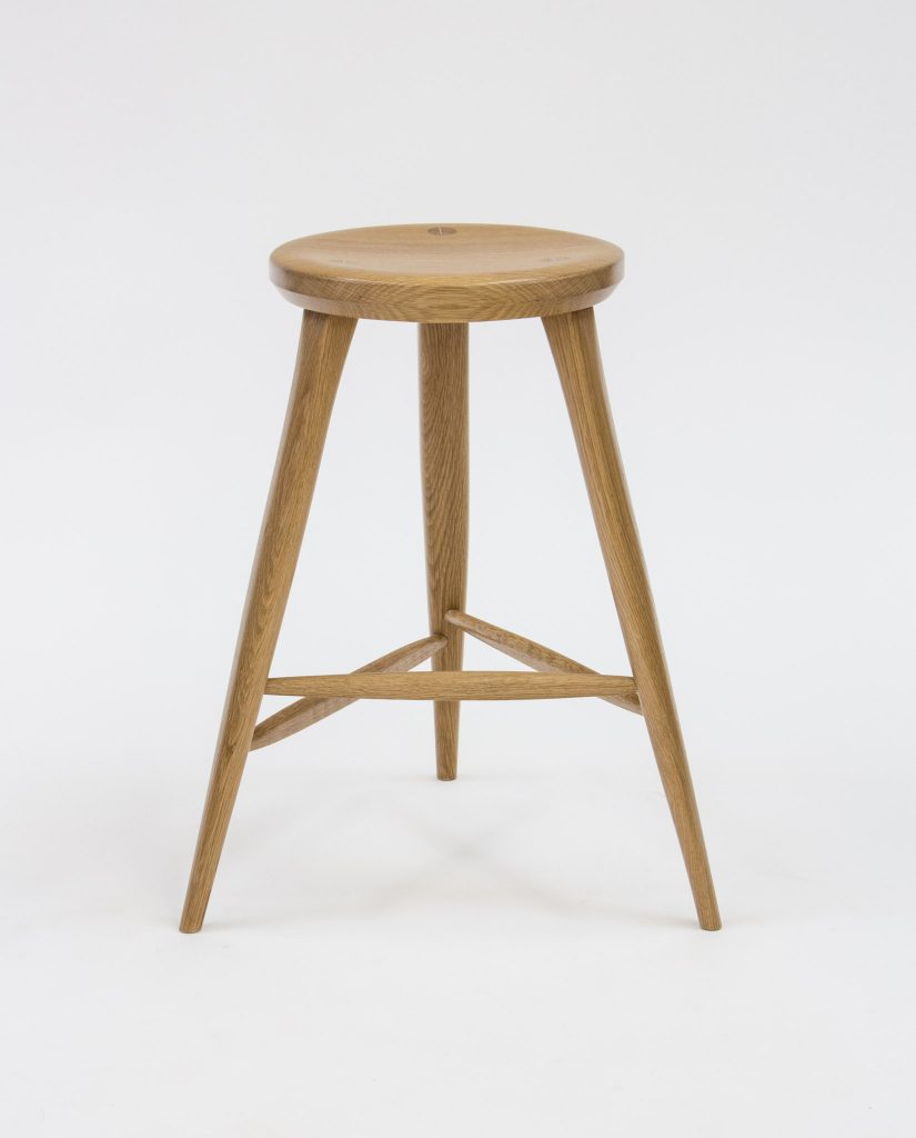 Hinkley oak stool