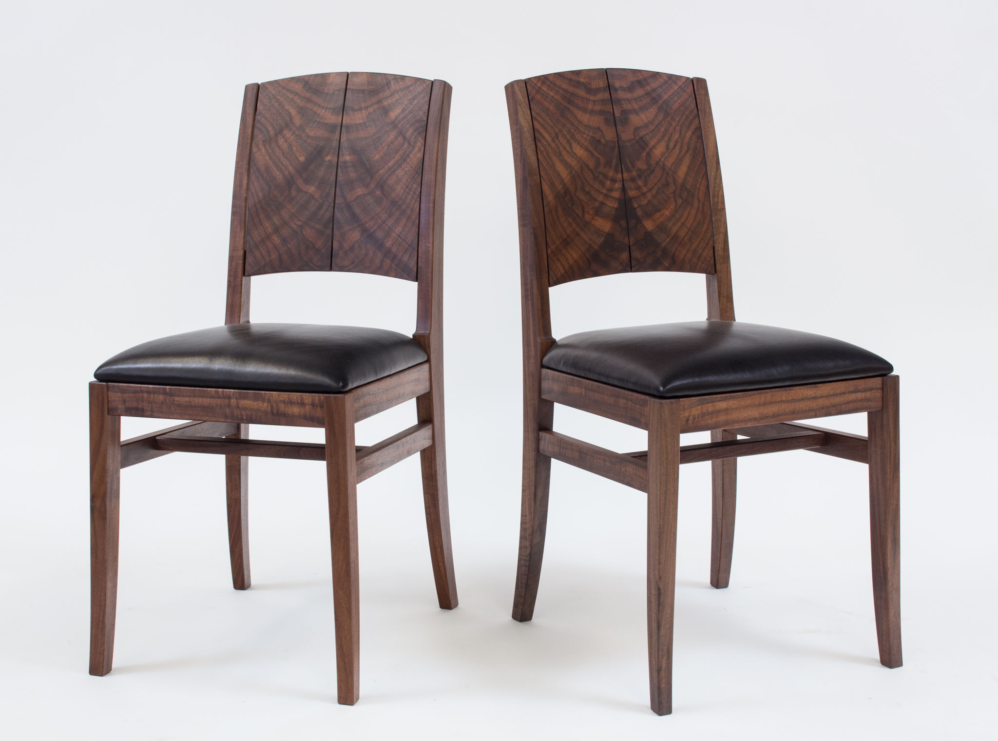 walnut dining chair