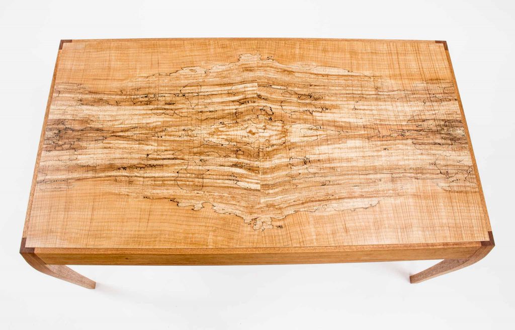 Veneer Spalted coffee table