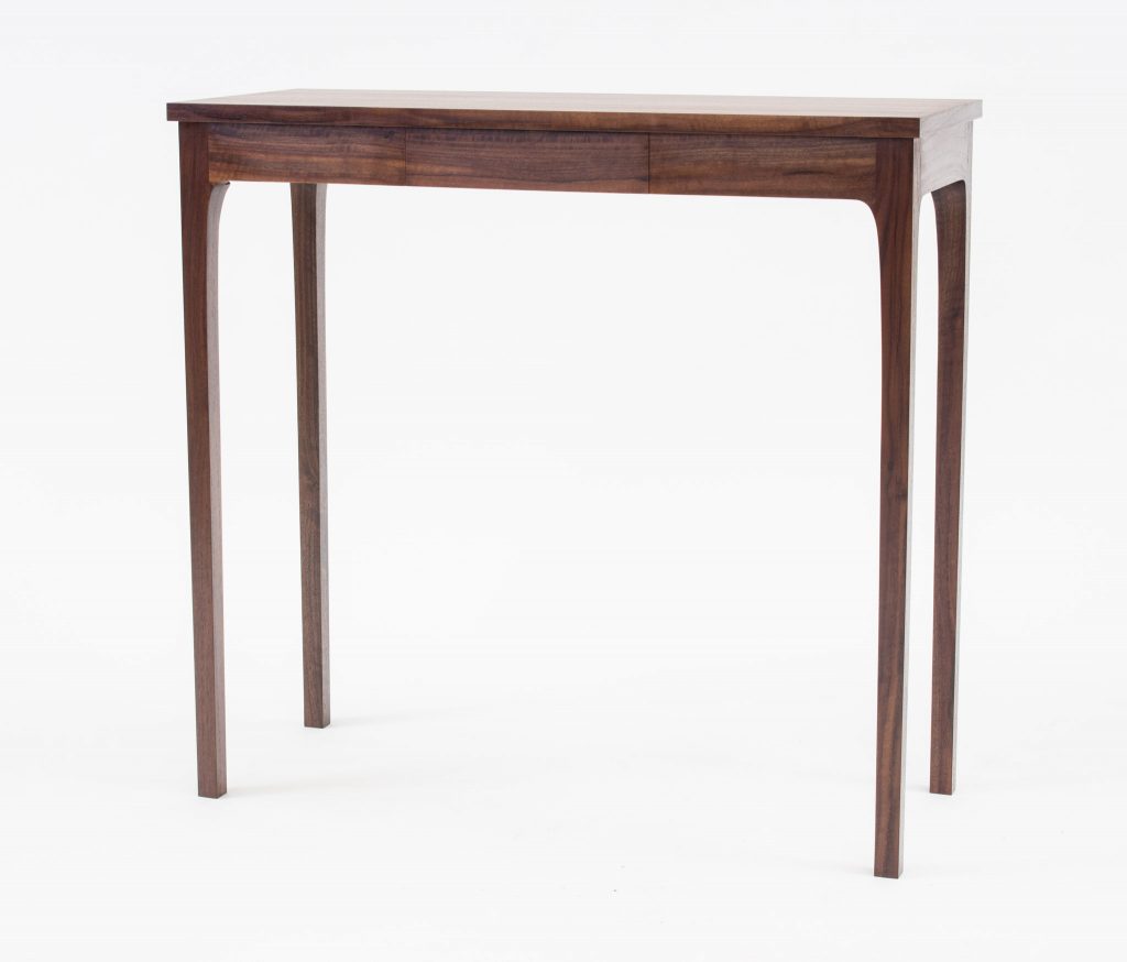 claro walnut hall table