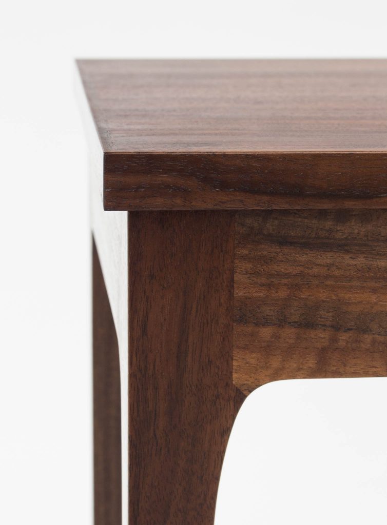 claro walnut hall table