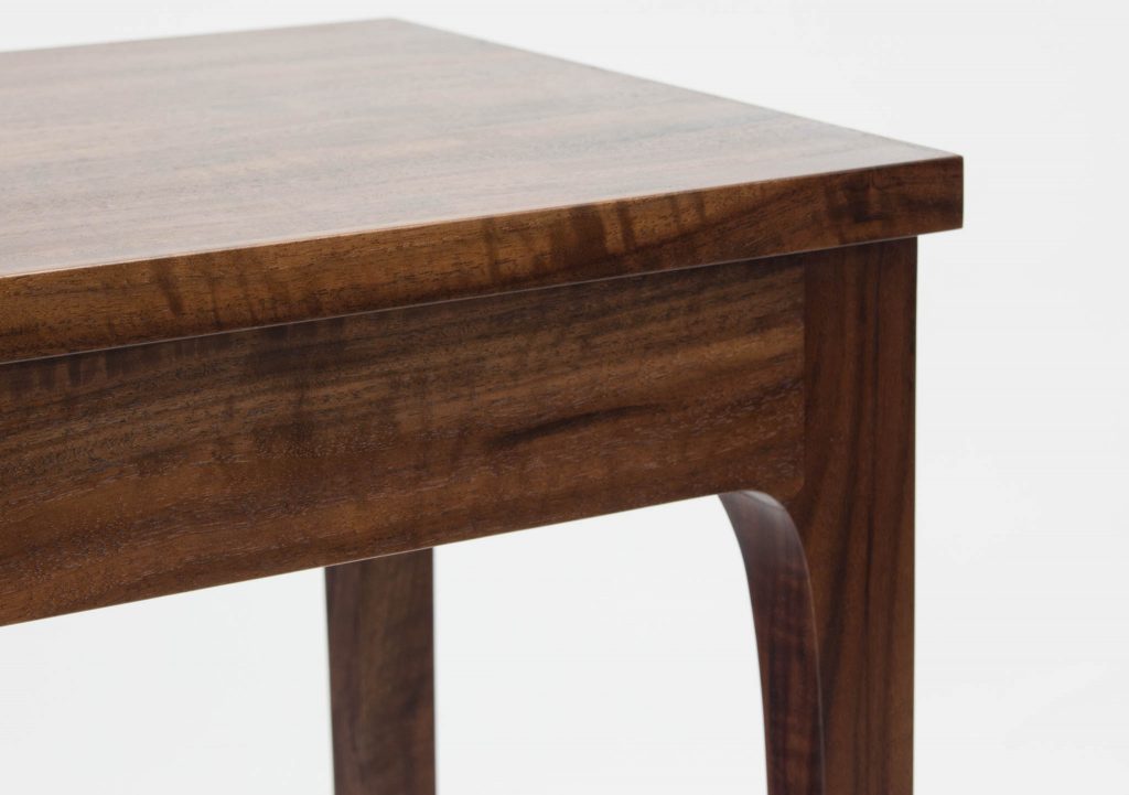 claro walnut hall table