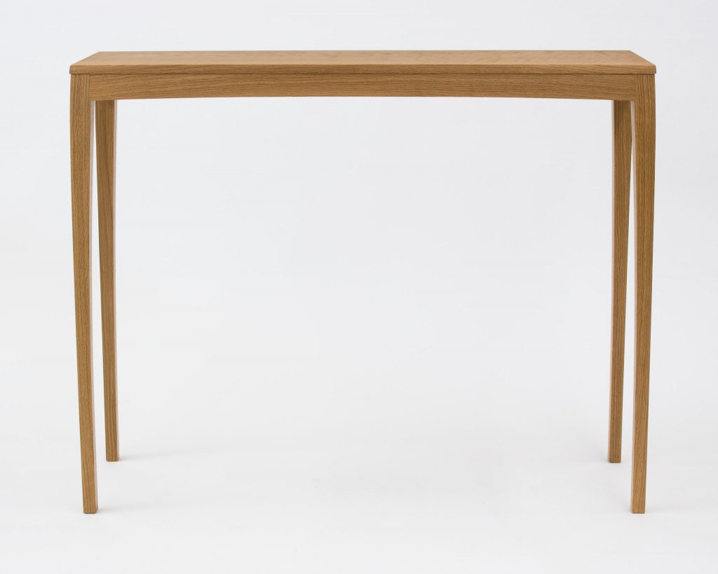 oak hall table