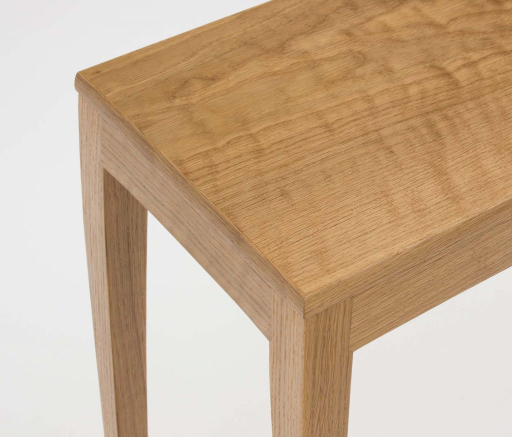 oak hall table