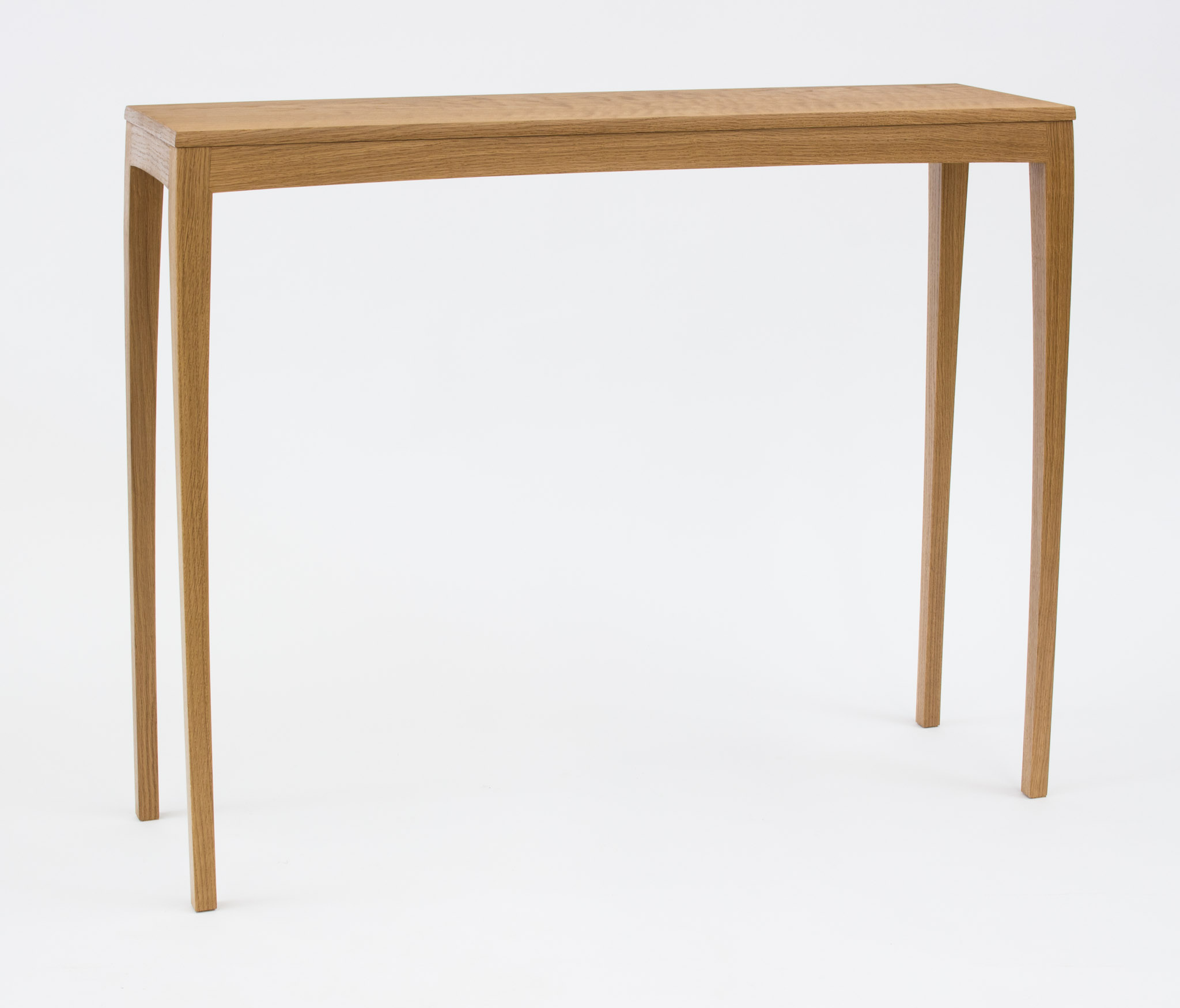 oak hall table