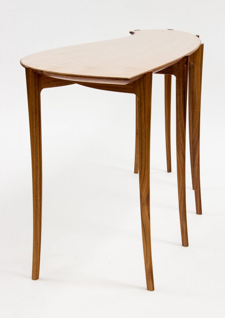 veneered table