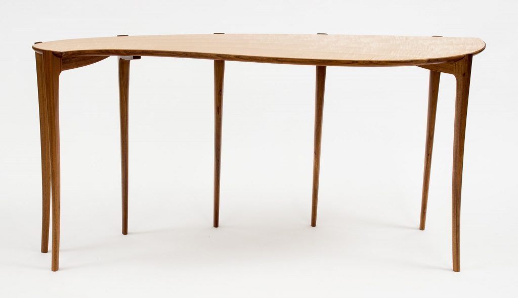 veneered table