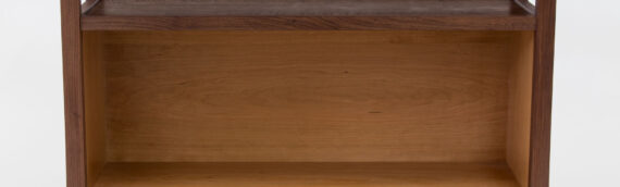 Pair of Bookcase Sidetables