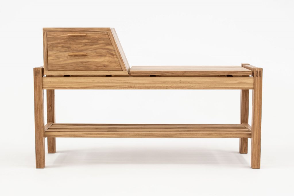 Greene elm bench