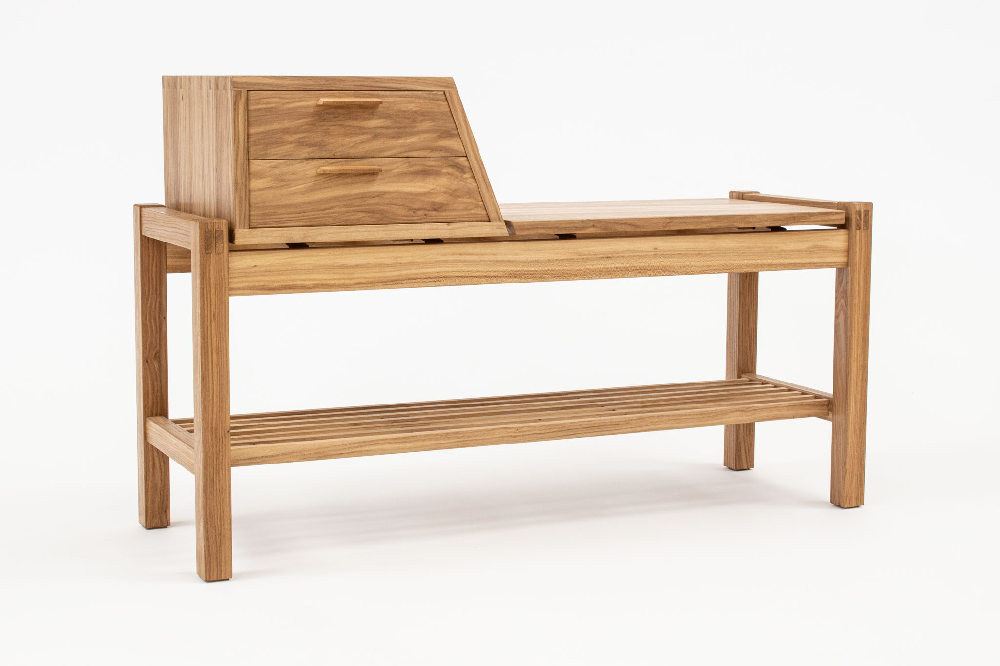 Greene elm bench