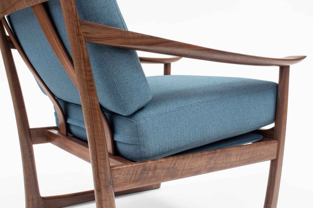 Lourens walnut chair