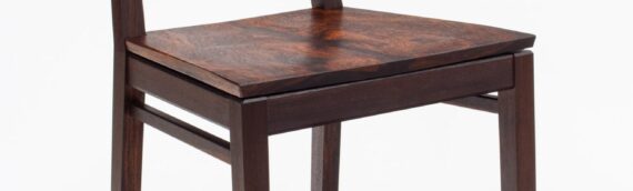 Rosewood desk chair