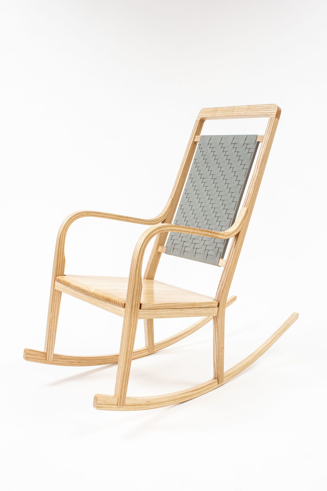 Wong ash rocking chair