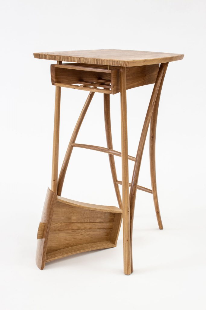 Means elm end table