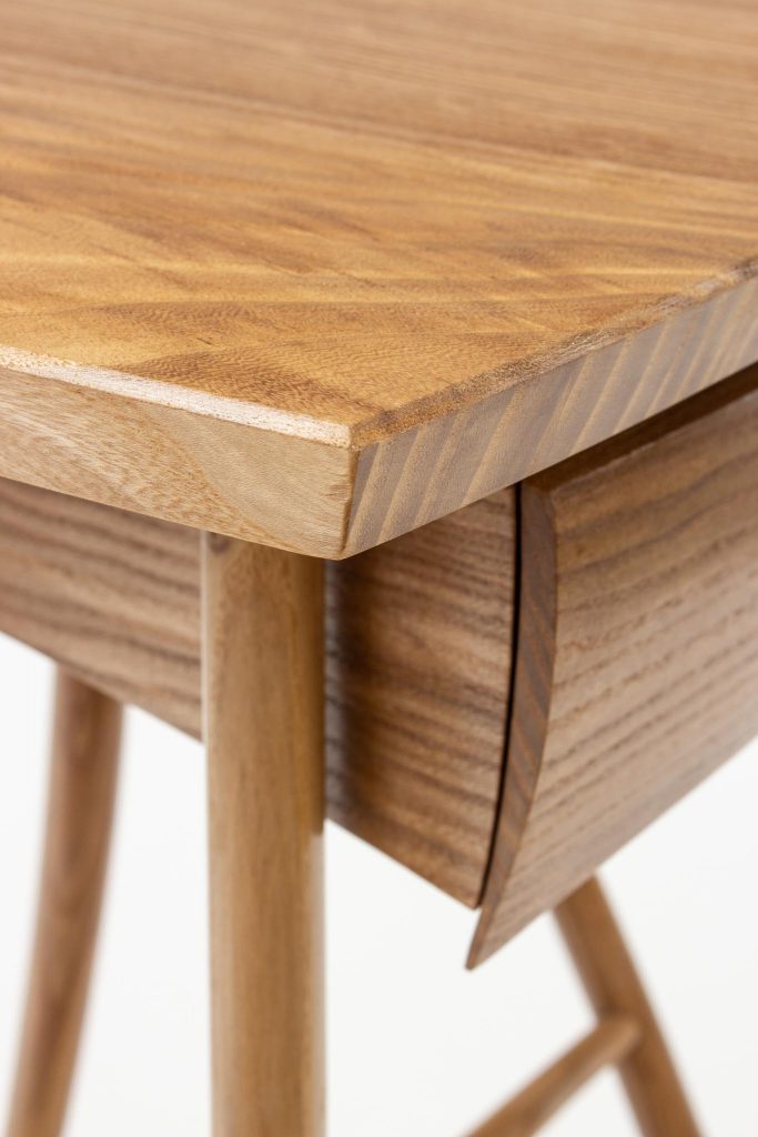 Means elm end table