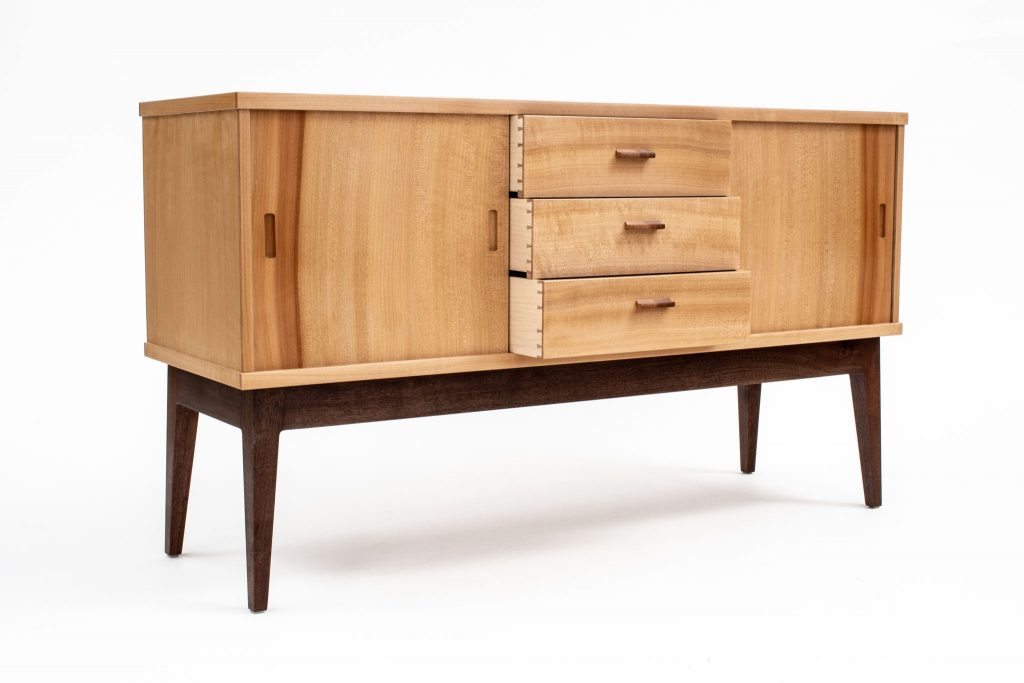 Pool madrone sideboard